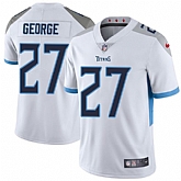 Nike Men & Women & Youth Titans 27 Eddie George White New 2018 NFL Vapor Untouchable Limited Jersey,baseball caps,new era cap wholesale,wholesale hats